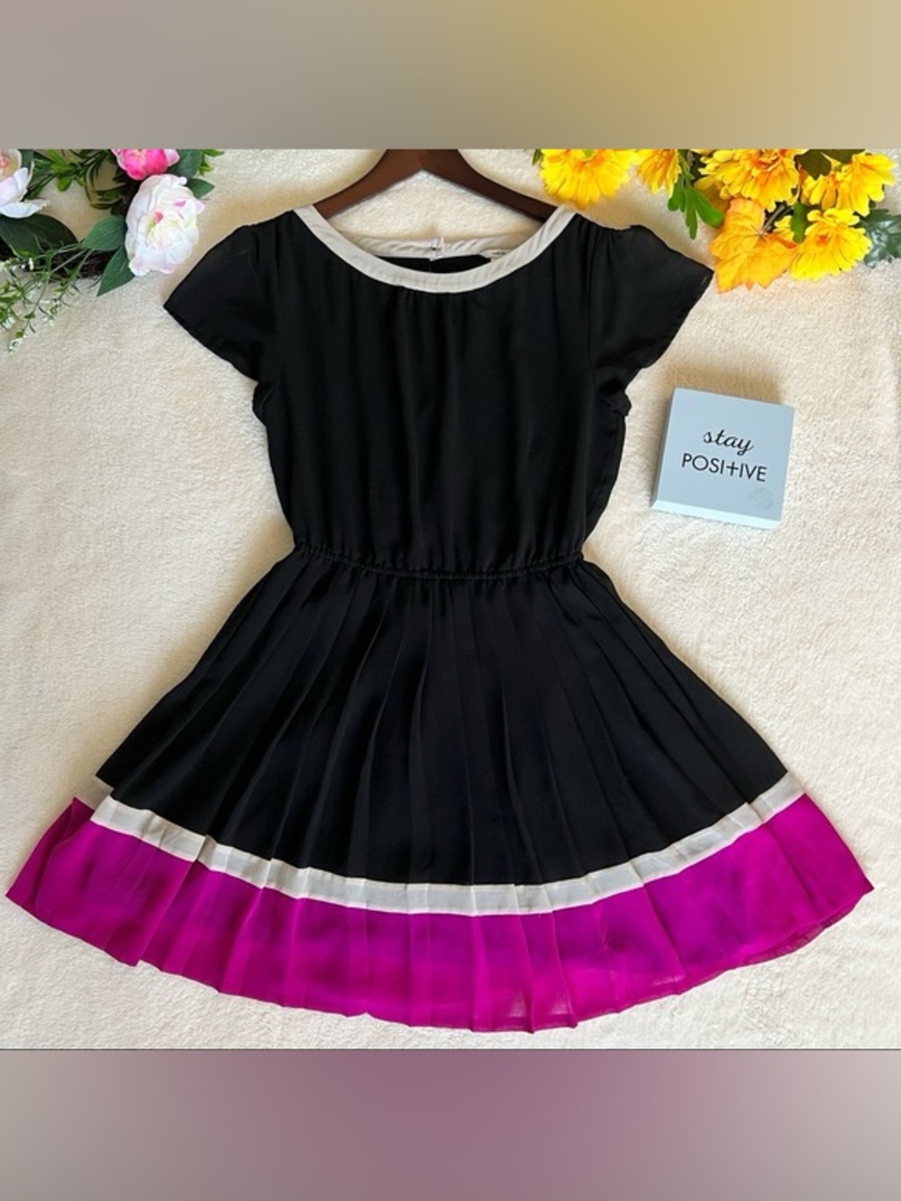 I Love HB1 Pleated Dress - M